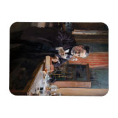Magnet Flexible Albert Edelfeue - Portrait de Louis Pasteur (Horizontal)