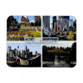 Magnet Flexible Alberta - Canada - Mosaic - (Horizontal)