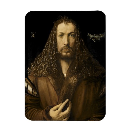 Magnet Flexible Albrecht Durer - Autoportrait (Vertical)