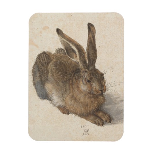 Magnet Flexible Albrecht Dürer - lièvre (Vertical)