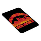 Magnet Flexible Albuquerque, Nouveau-Mexique (Côté Droit)