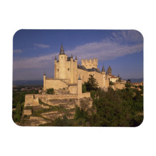 Magnet Flexible Alcazar et cathédrale, Ségovie, Castille Leon,
