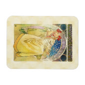 Magnet Flexible Alfons Mucha 1911 Princezna Hyacinta (Horizontal)