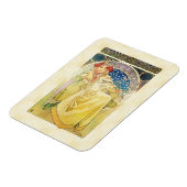Magnet Flexible Alfons Mucha 1911 Princezna Hyacinta (Côté Gauche)