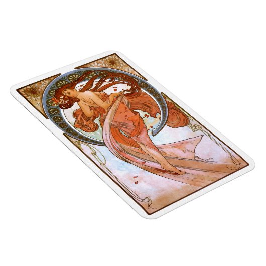 Magnet Flexible Alfons Mucha : Danse (Côté Droit)