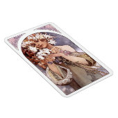 Magnet Flexible Alfons Mucha : Fleur (Côté Droit)
