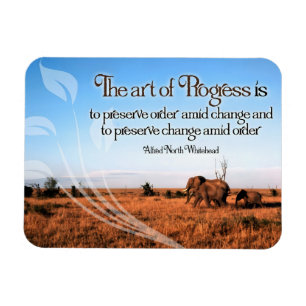 Magnet Flexible Alfred North Whitehead Citation Inspirationnelle