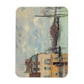 Magnet Flexible Alfred Sisley - Inondation à Port-Marly 1872 (Vertical)