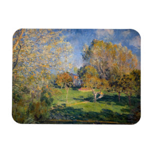 Magnet Flexible Alfred Sisley - Le Jardin de Hoschede, Montgeron