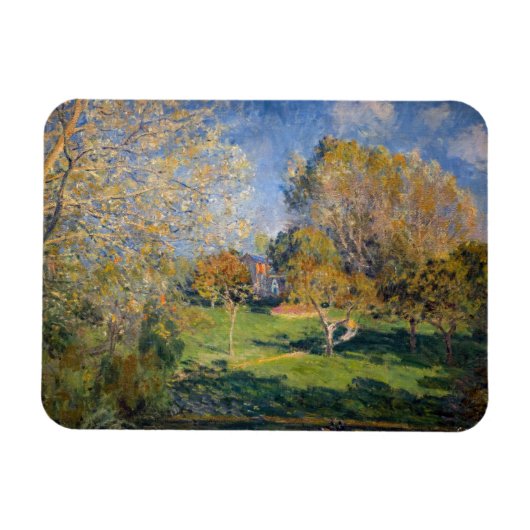 Magnet Flexible Alfred Sisley - Le Jardin de Hoschede, Montgeron (Horizontal)