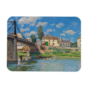 Magnet Flexible Alfred Sisley - Pont de Villeneuve-la-Garenne