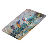 Magnet Flexible Alfred Sisley - Régate à Molesey (Côté Gauche)