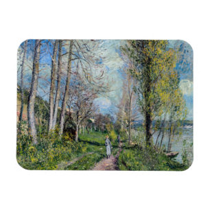 Magnet Flexible Alfred Sisley - Rives de la Seine à By