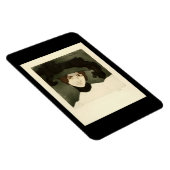 Magnet Flexible Alfredo Müller, Portrait Cléo de Mérode 1900 Poste (Côté Droit)