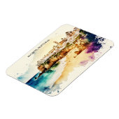 Magnet Flexible Algarve Portugal Aquarelle Travel (Côté Gauche)