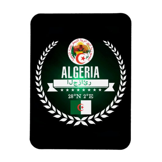 Magnet Flexible Algérie (Vertical)
