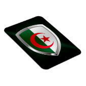 Magnet Flexible Algérie Emblème métallique (Côté Droit)