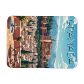 Magnet Flexible Alhambra Grenade Espagne Voyage (Horizontal)