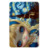 Magnet Flexible "Alice dans la nuit étoilée" Flex (Vertical)
