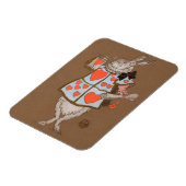 Magnet Flexible Alice de lapin blanc (Côté Gauche)