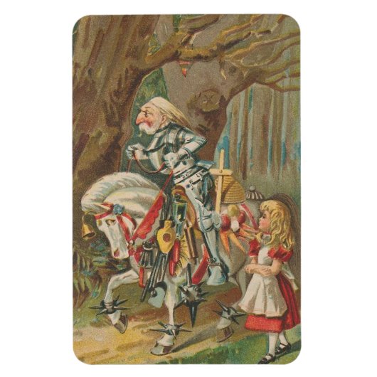 Magnet Flexible Alice et le chevalier blanc (Vertical)