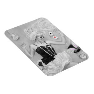 Magnet Flexible Alice gothique au pays des merveilles Flexi de la