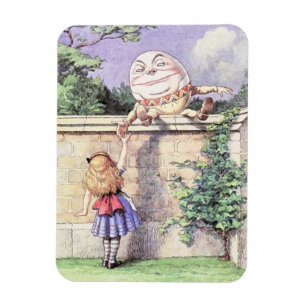 Magnet Flexible Alice rencontre Humpty Dumpty