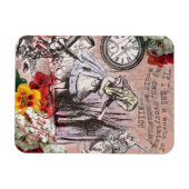 Magnet Flexible Alice rideau absurde merveilleuse (Horizontal)