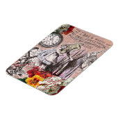 Magnet Flexible Alice rideau absurde merveilleuse (Côté Gauche)