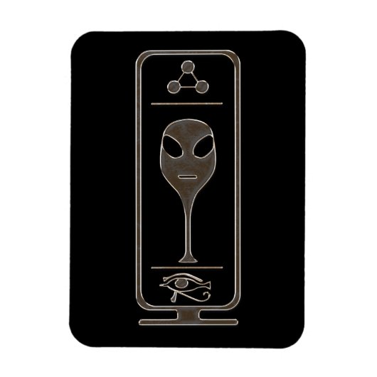 Magnet Flexible Alien Cartouche (Vertical)