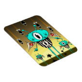 Magnet Flexible Alien d'équipe 2012 (Côté Droit)