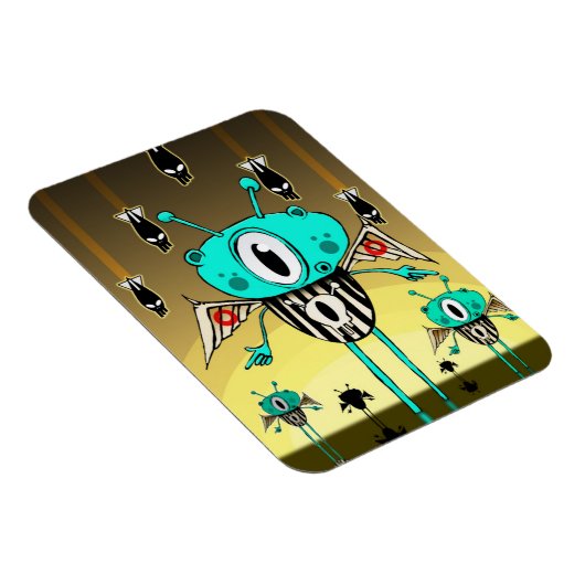 Magnet Flexible Alien d'équipe 2012 (Côté Droit)