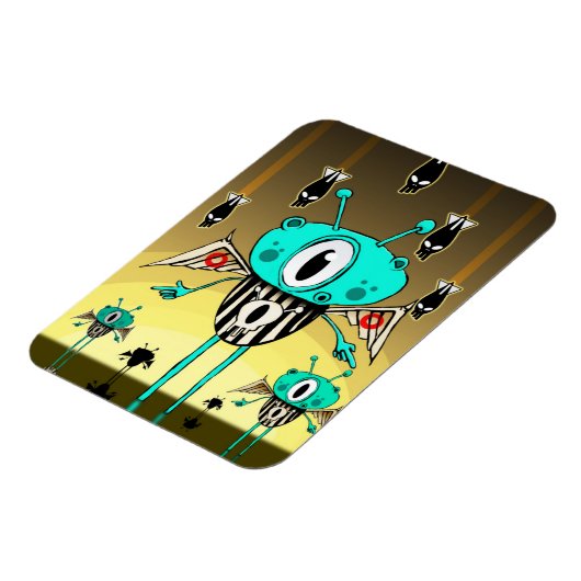 Magnet Flexible Alien d'équipe 2012 (Côté Gauche)