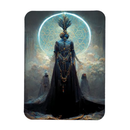 Magnet Flexible Alien Fae 3 Imaginaire Sci-Fi (Vertical)