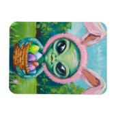 Magnet Flexible Alien Lapin de Pâques (Horizontal)