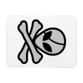 Magnet Flexible Alien Pirate (Horizontal)