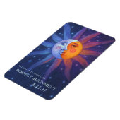 Magnet Flexible Alignement parfait du soleil et de la lune 4 x 6 (Côté Gauche)