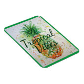 Magnet Flexible Alimentation en ananas Vibes tropicales Vibes oran (Côté Droit)