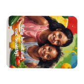 Magnet Flexible Alimentation saine (Horizontal)