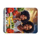 Magnet Flexible Alimentation saine (Horizontal)