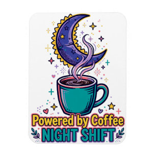 Magnet Flexible Alimenté par l'Aimant de l'Équipe de Nuit Café