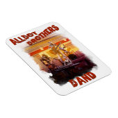 Magnet Flexible Allbot Brothers Band de Bob's Saucer Repair (Côté Droit)