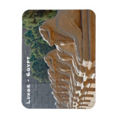 Magnet Flexible Allée des Sphinx à Karnak - Égypte (Vertical)