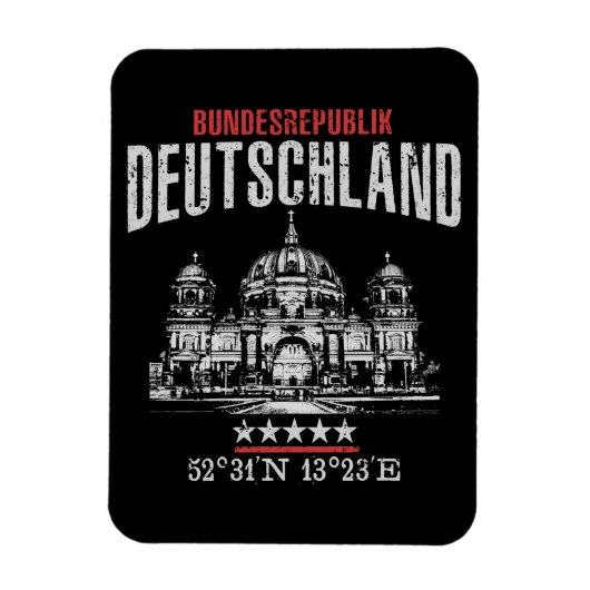 Magnet Flexible Allemagne (Vertical)