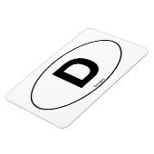 Magnet Flexible Allemagne Oval (Côté Gauche)