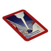 Magnet Flexible Allemagne - Ski dans la Forêt-Noire (Côté Droit)