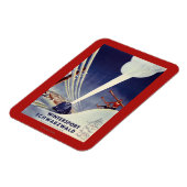 Magnet Flexible Allemagne - Ski dans la Forêt-Noire (Côté Gauche)