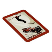 Magnet Flexible Allemagne - Skier Jumping (Côté Droit)