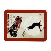 Magnet Flexible Allemagne - Skier Jumping (Horizontal)