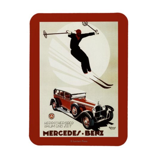 Magnet Flexible Allemagne - Skier Jumping (Vertical)